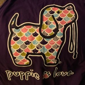 Puppie Love x- large tank top